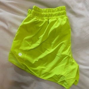 Hotty hot running shorts lululemon